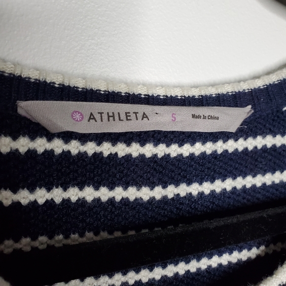 Athleta - Merino Wool Striped Sweater size small - Picture 3 of 11